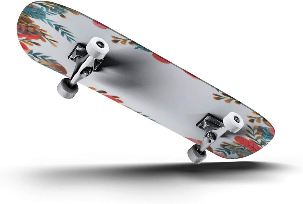 Skateboards Music Poster Template for Rock Concert Dog with Microphone Stock Classic Concave Skateboard Cool Stuff Teen Gifts Longboard Extreme Sports for Beginners and Professionals