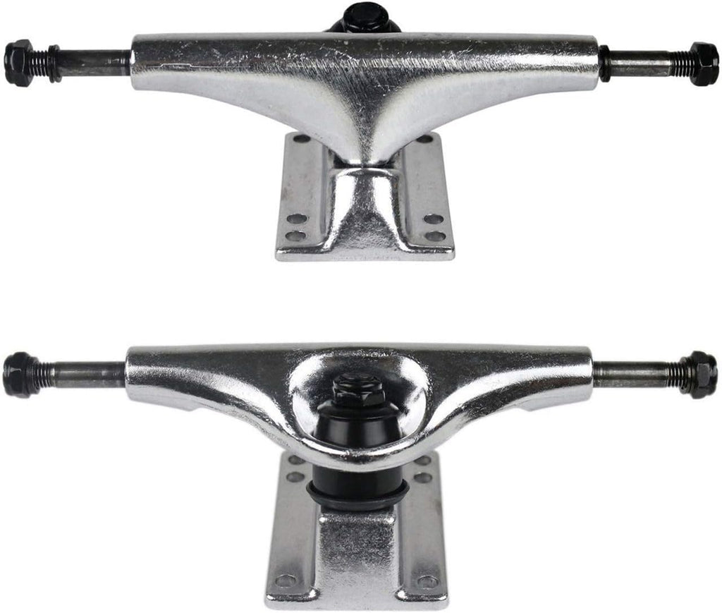 Blank Skateboard Complete 7.75" Natural with Silver Trucks and White Wheels