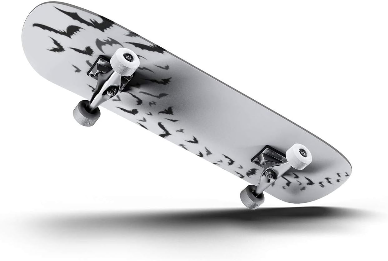 Skateboards Music Poster Template for Rock Concert Dog with Microphone Stock Classic Concave Skateboard Cool Stuff Teen Gifts Longboard Extreme Sports for Beginners and Professionals
