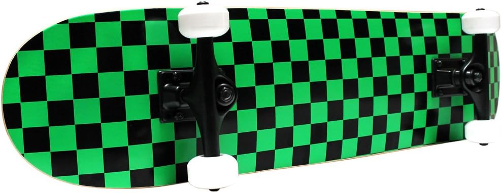 Complete Skateboard - Pro Style Quality - Maple 7-Ply Deck, Aluminum Trucks, Urethane Wheels, Precision Bearings - The Perfect Beginners