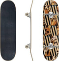 Skateboards Traditional Korean Patchwork Art Background Random Pieces of Cloth Classic Concave Skateboard Cool Stuff Teen Gifts Longboard Extreme Sports for Beginners and Professionals