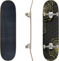 Skateboards Watercolor Eucalyptus Leaf Stock Illustration Classic Concave Skateboard Cool Stuff Teen Gifts Longboard Extreme Sports for Beginners and Professionals